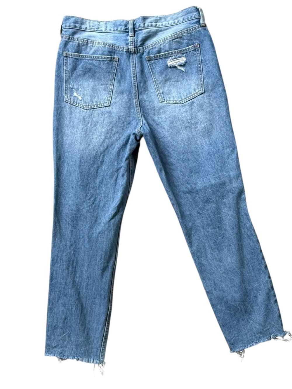 Free People We The Free High-Rise Button-Fly Boyfriend Jeans Size 30 - Picture 6 of 13